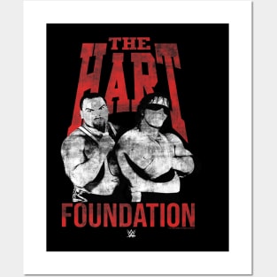 Bret Hart & Anvil The Hart Foundation Posters and Art